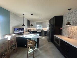 beautiful kitchen open concept