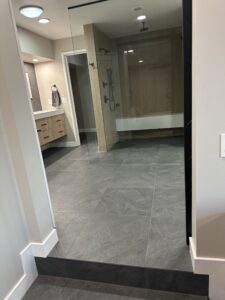 big bathroom remodel