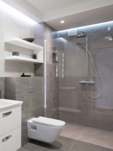 new stand up shower enclosure