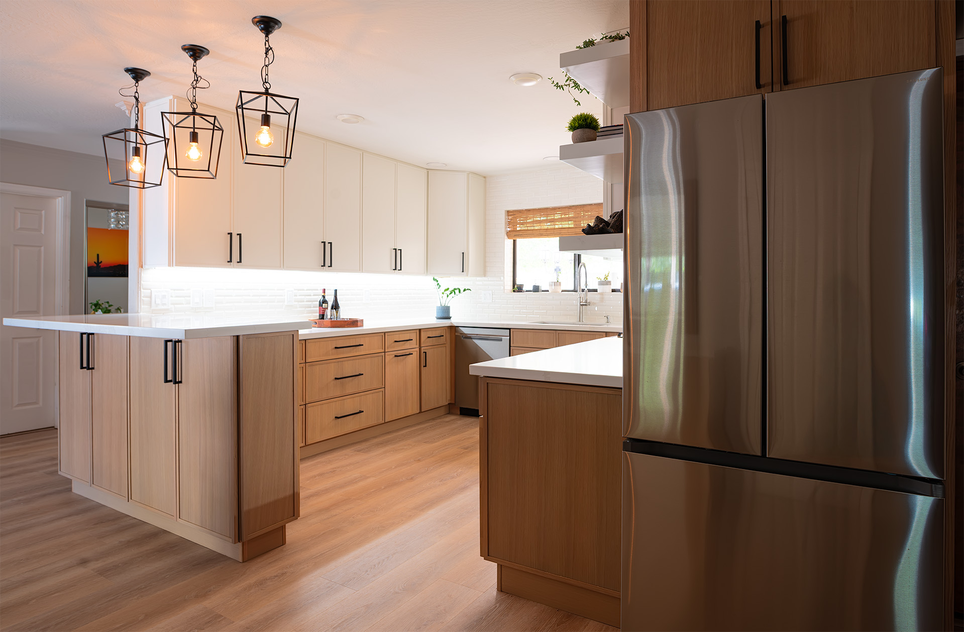 White Oak Kitchen Remodel